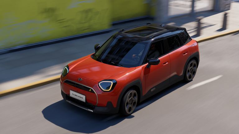 All-Electric MINI Aceman -  space and versatility - beach